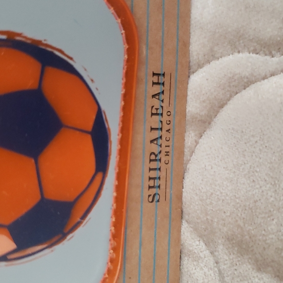 🆕️ Shiraleah (Chicago) Reflective Backpack ID tag (soccer ball) - Picture 2 of 4